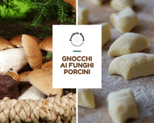 Carica l'immagine nel visualizzatore di Gallery, Gnocchi ai funghi porcini a mano (€/etto) - Pastificio Buono