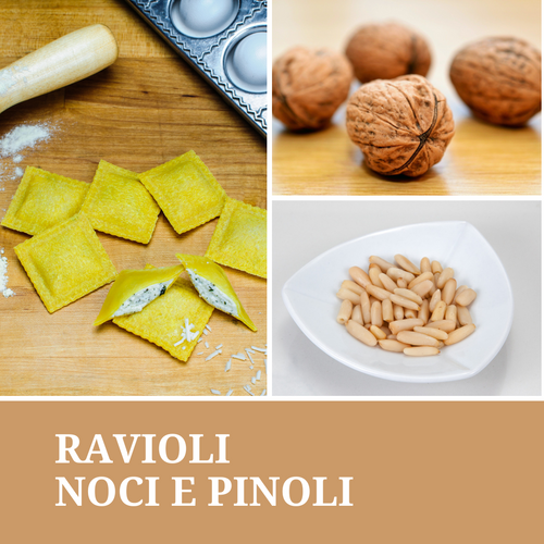 Ravioli Noci e Pinoli (€/etto) - Pastificio Buono