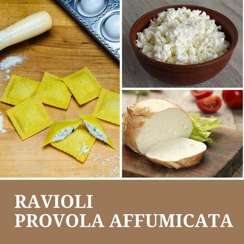 Ravioli con Provola Affumicata (€/etto) - Pastificio Buono