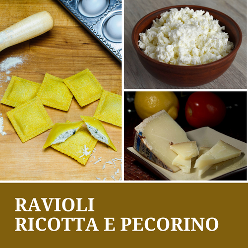 Ravioli Ricotta e Pecorino (€/etto) - Pastificio Buono