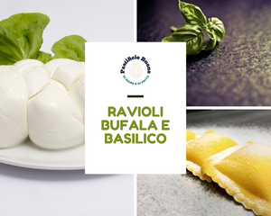 Ravioli Bufala e Basilico (€/etto) - Pastificio Buono