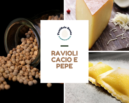 Ravioli Cacio e Pepe (€/etto) - Pastificio Buono