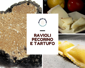 Ravioli Ricotta, Pecorino e Tartufo (€/etto) - Pastificio Buono