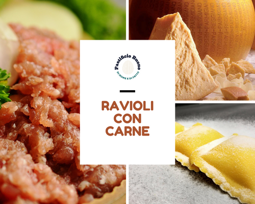 Ravioli con Carne (€/etto) - Pastificio Buono