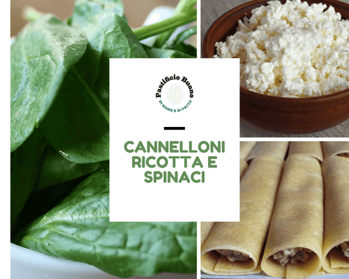 Cannelloni Ricotta e Spinaci (€/pz) - Pastificio Buono