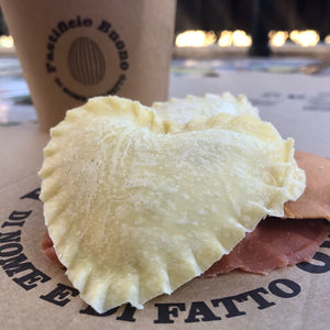 Ravioli "San Valentino” Ricotta e Baccalà (€/etto) - Pastificio Buono